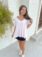 Breezy Baby Pink Tee