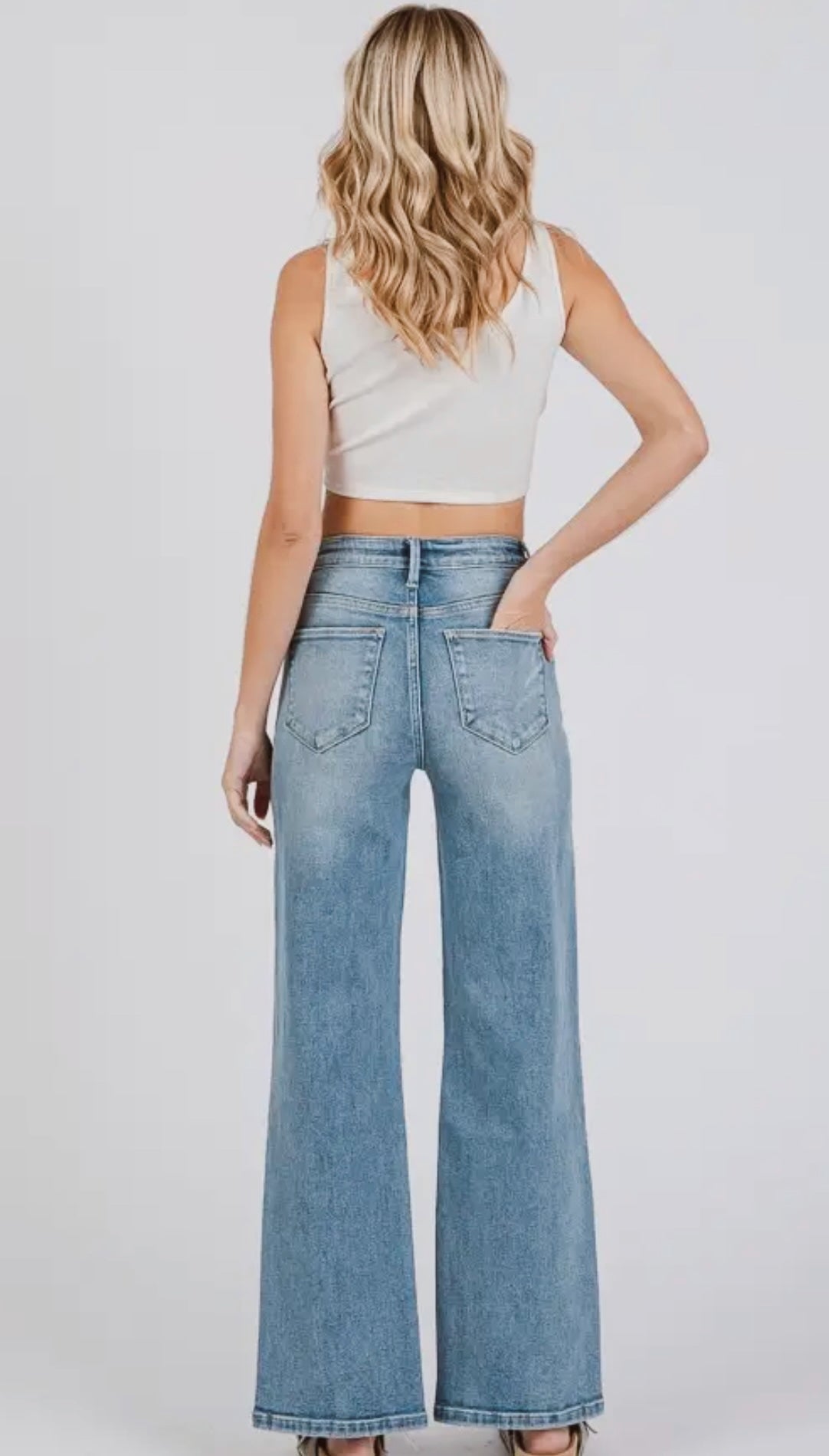 Petra High Rise Distressed Jeans