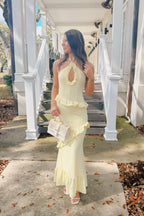 Lemon Luxe Maxi Dress