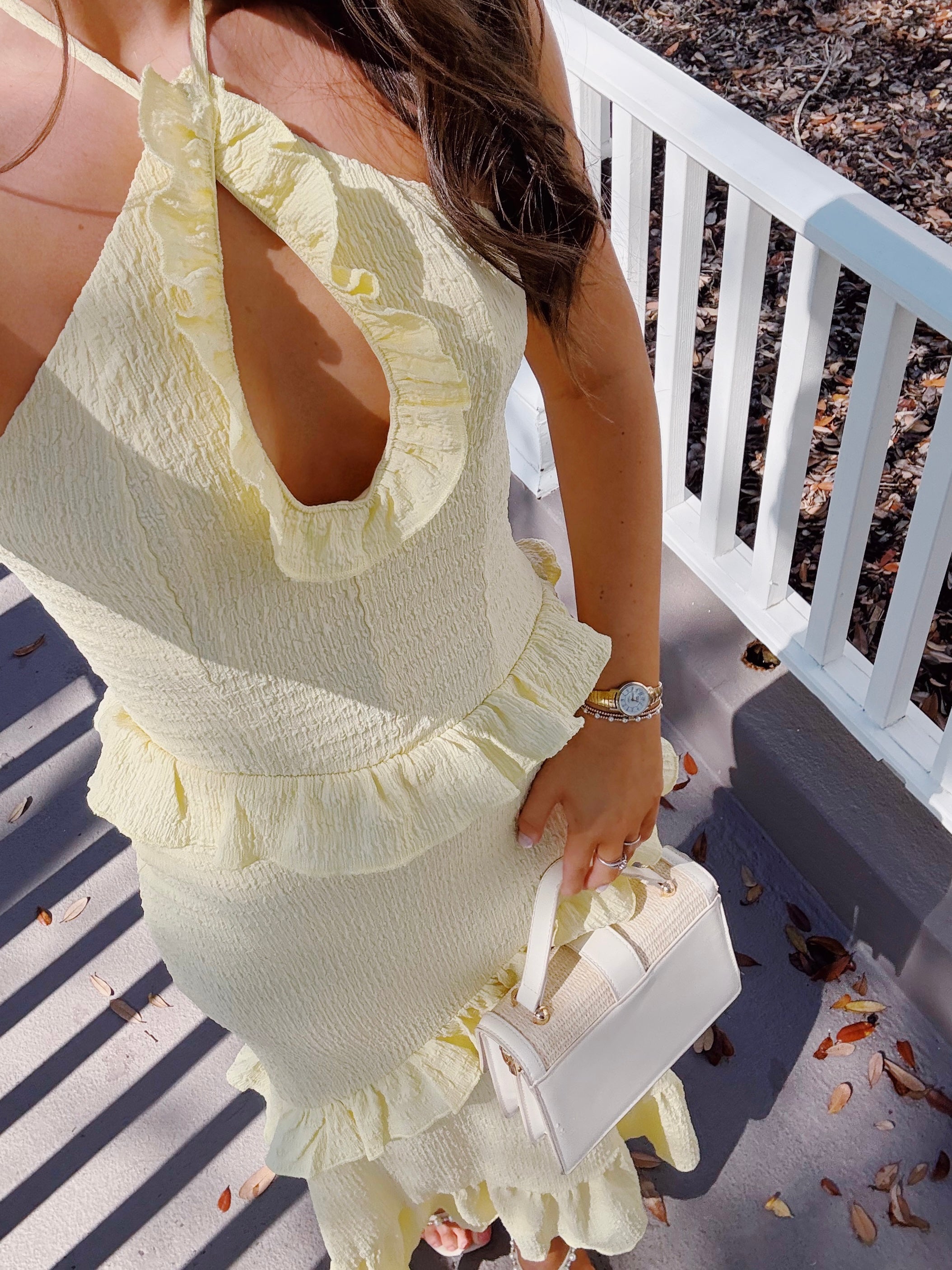 Lemon Luxe Maxi Dress