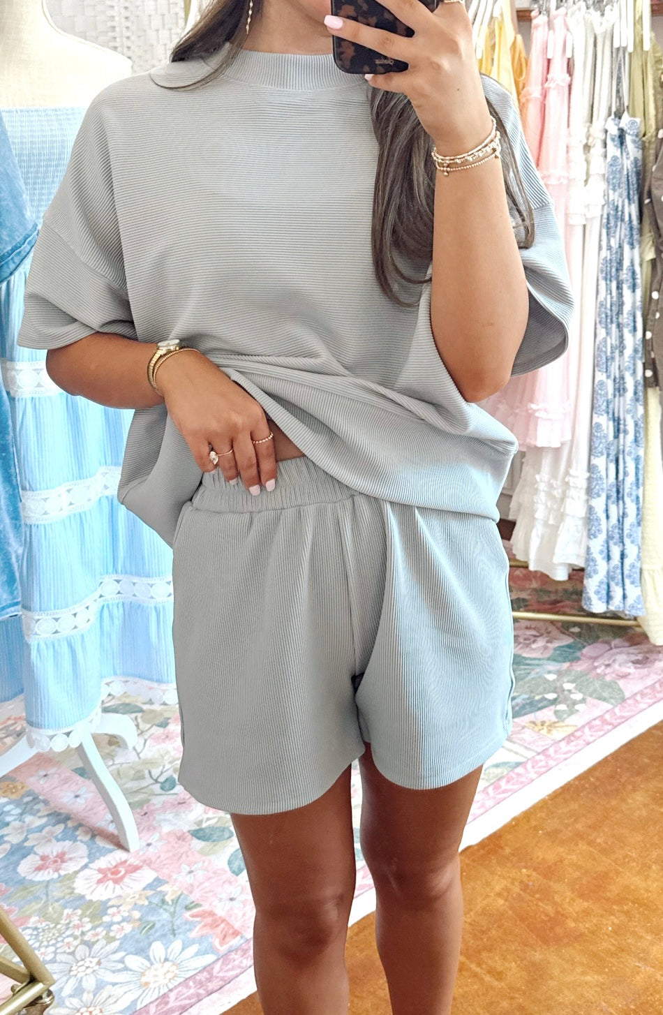The Cloud Nine Ribbed Set