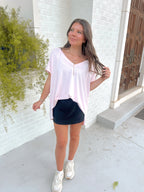 Breezy Baby Pink Tee