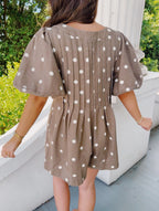 Marcie Polka Dot Romper