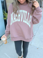 Nash Reversible Mockneck Sweatshirt
