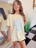 JLY Yellow Graphic Tee