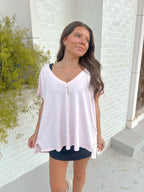 Breezy Baby Pink Tee