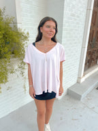 Breezy Baby Pink Tee