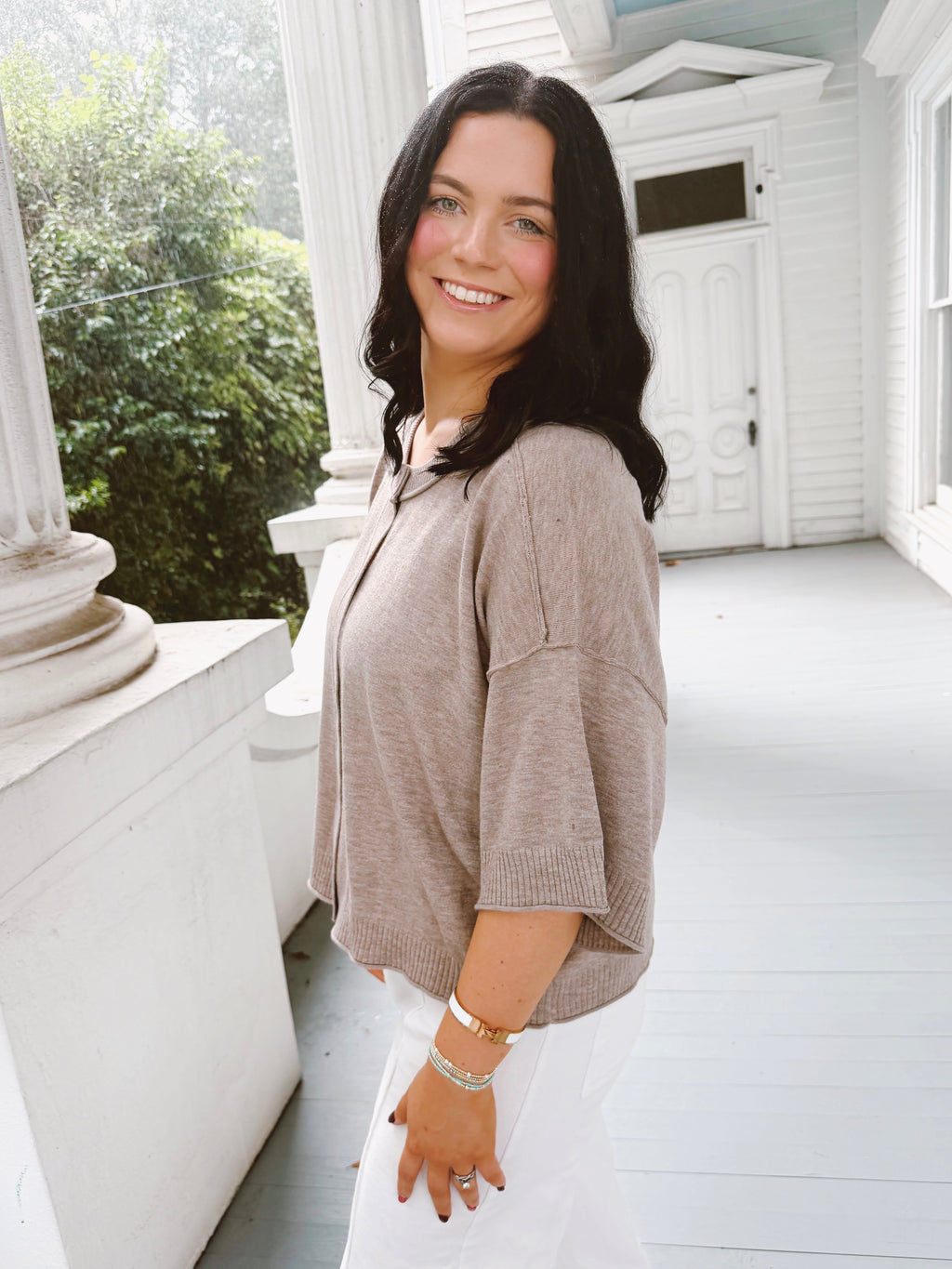 Oatmeal Soft Knit Cardigan
