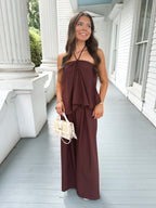 Emory Brown Top