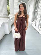 Emory Brown Top
