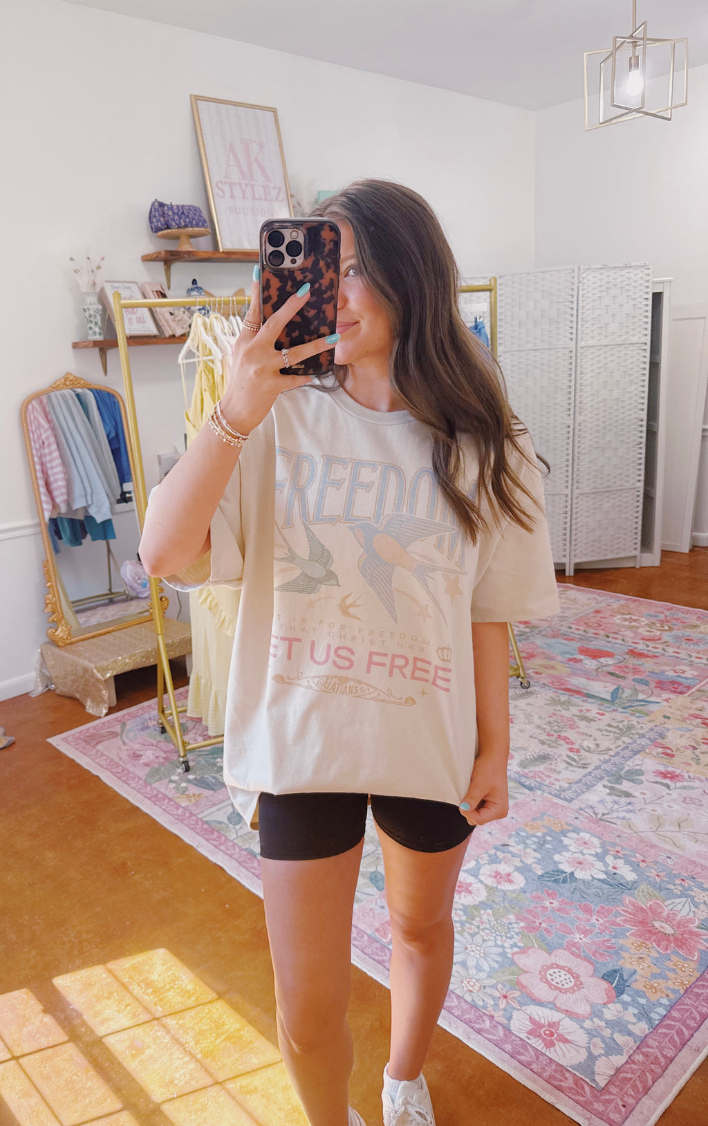 Freedom Oversized Graphic Tee