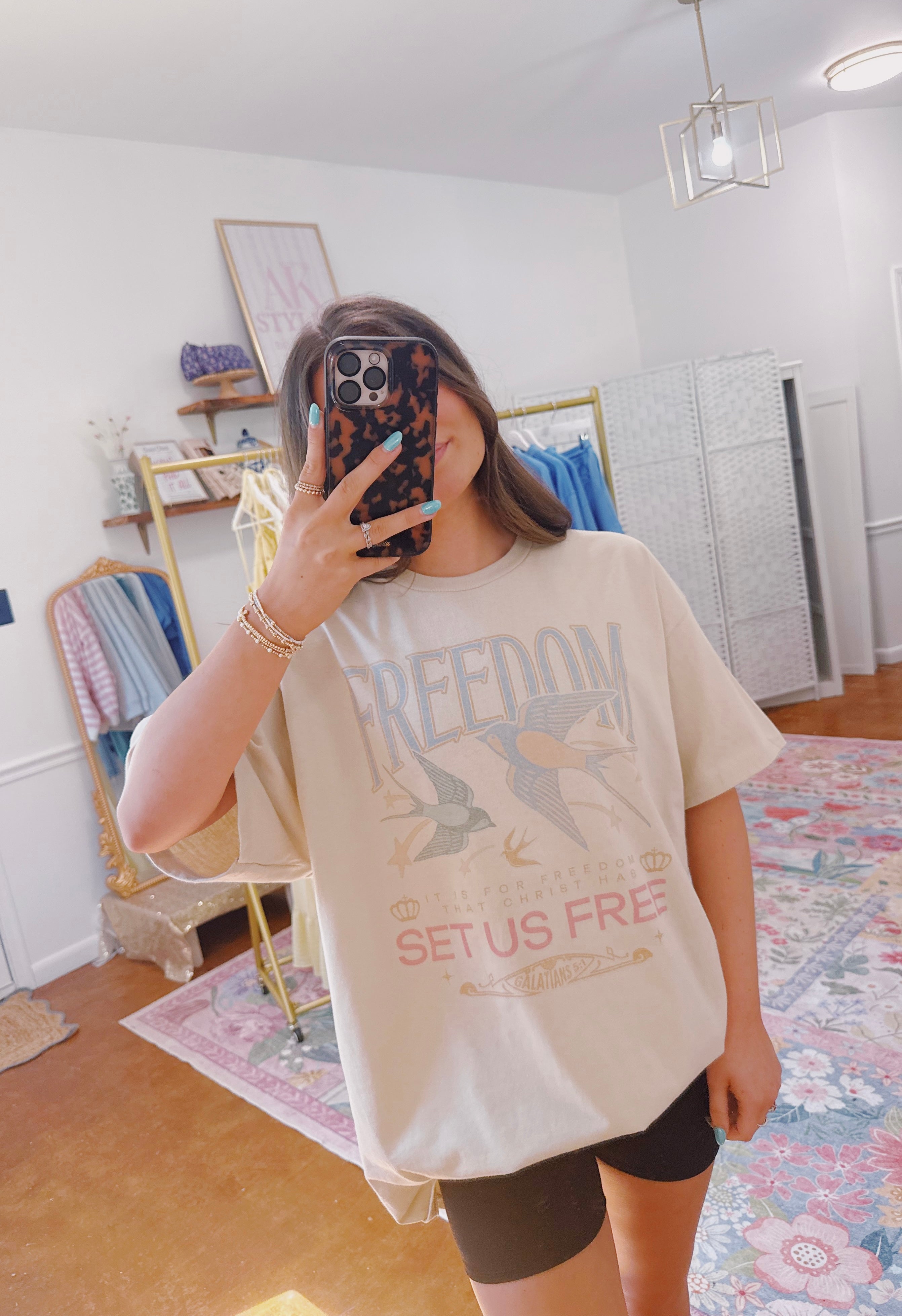 Freedom Oversized Graphic Tee