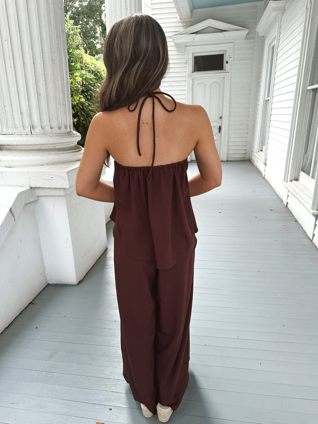 Emory Brown Top