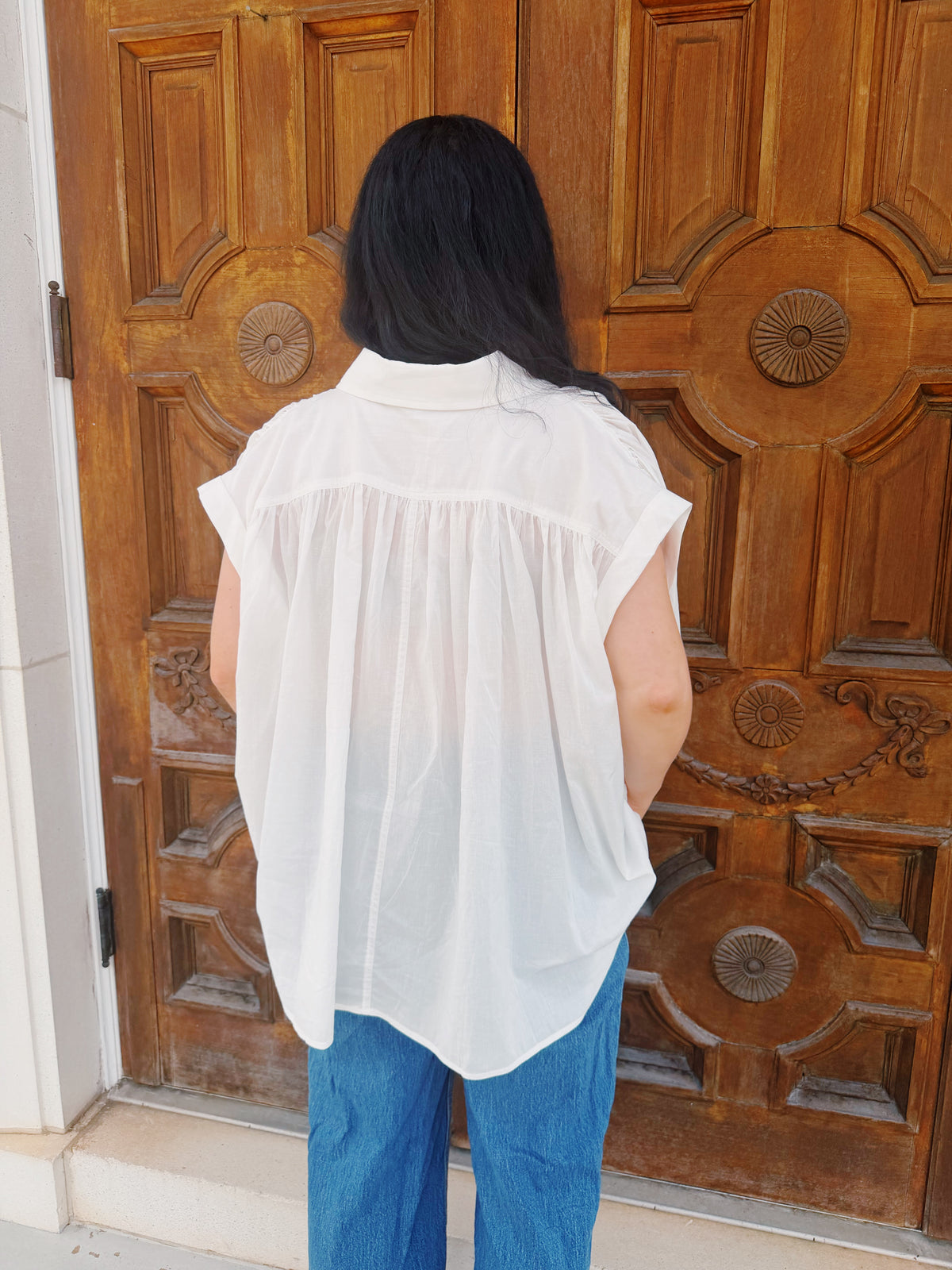 The Bryn Button Up Blouse