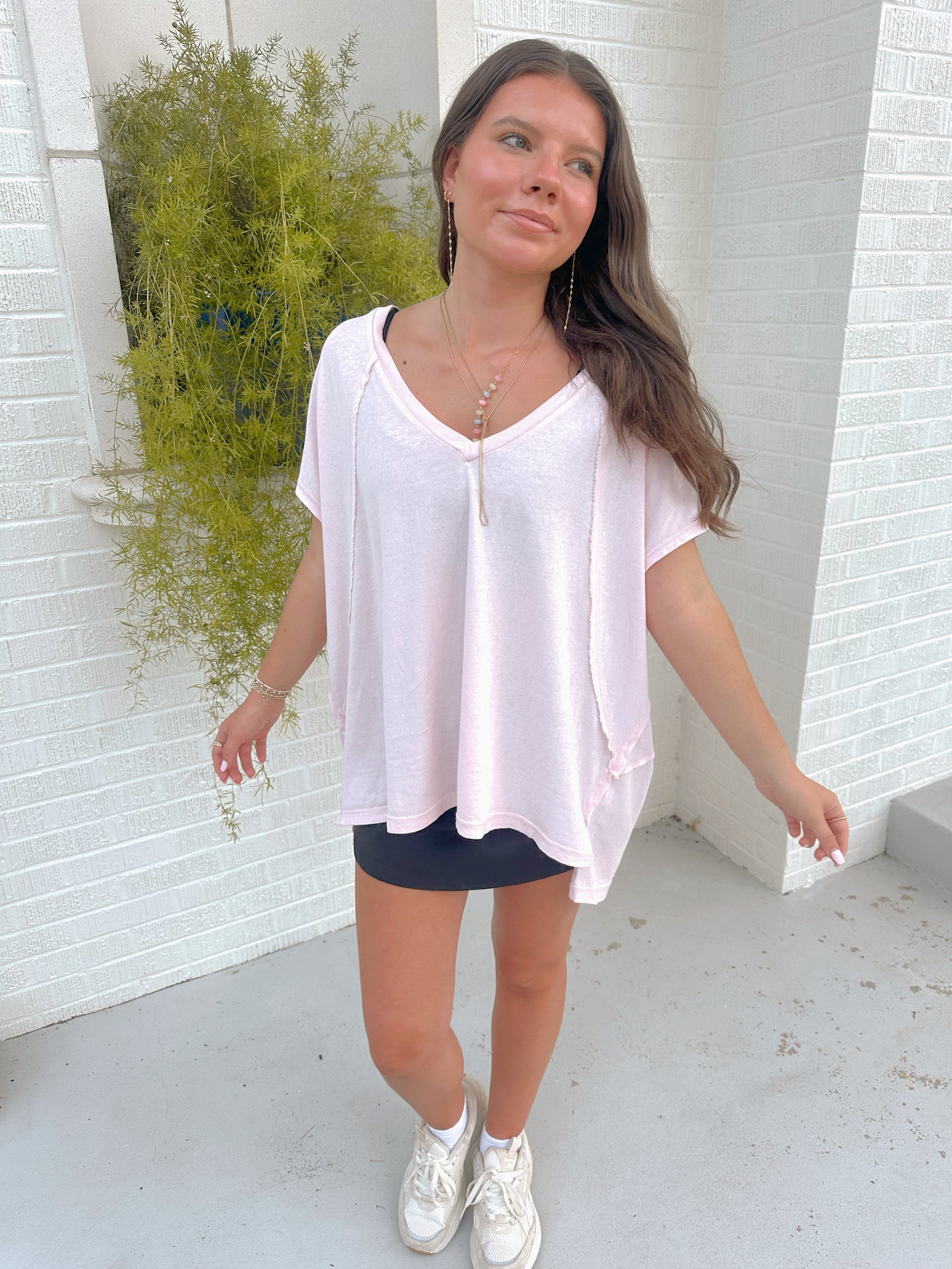 Breezy Baby Pink Tee