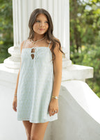 Everly Eyelet Mini Dress