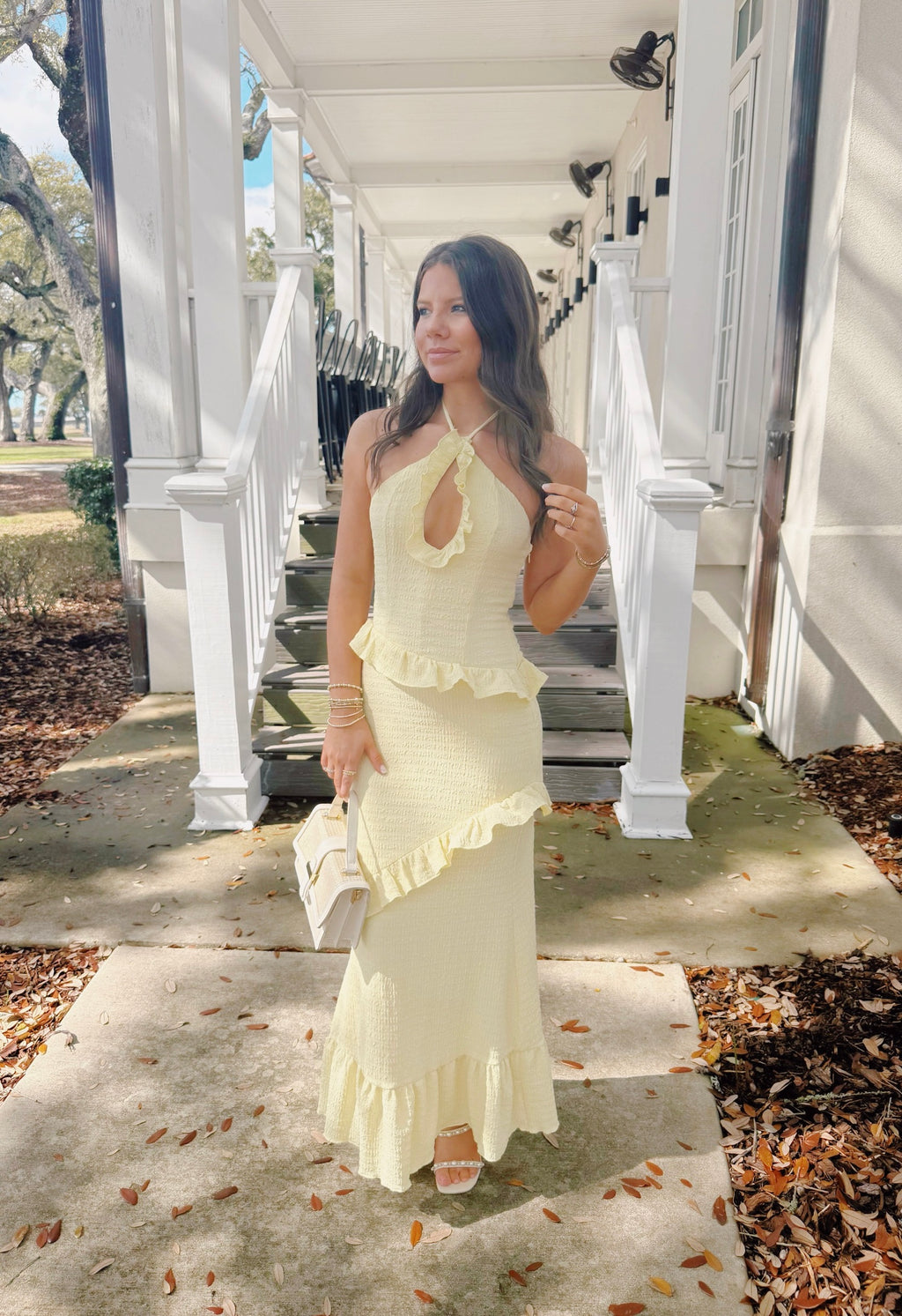 Lemon Luxe Maxi Dress