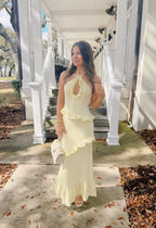 Lemon Luxe Maxi Dress