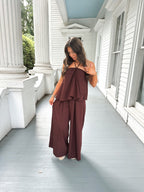 Emory Brown Top