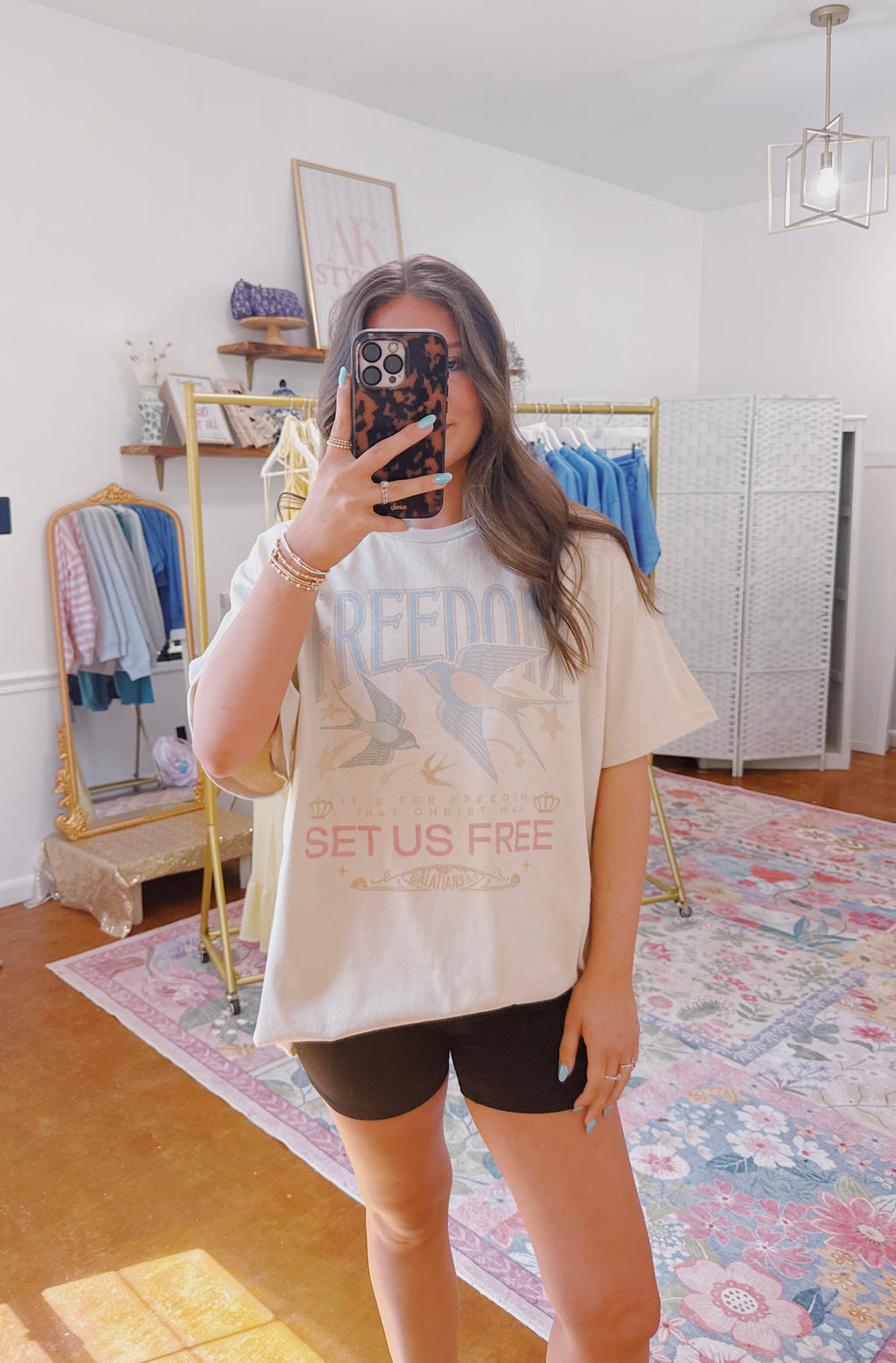 Freedom Oversized Graphic Tee