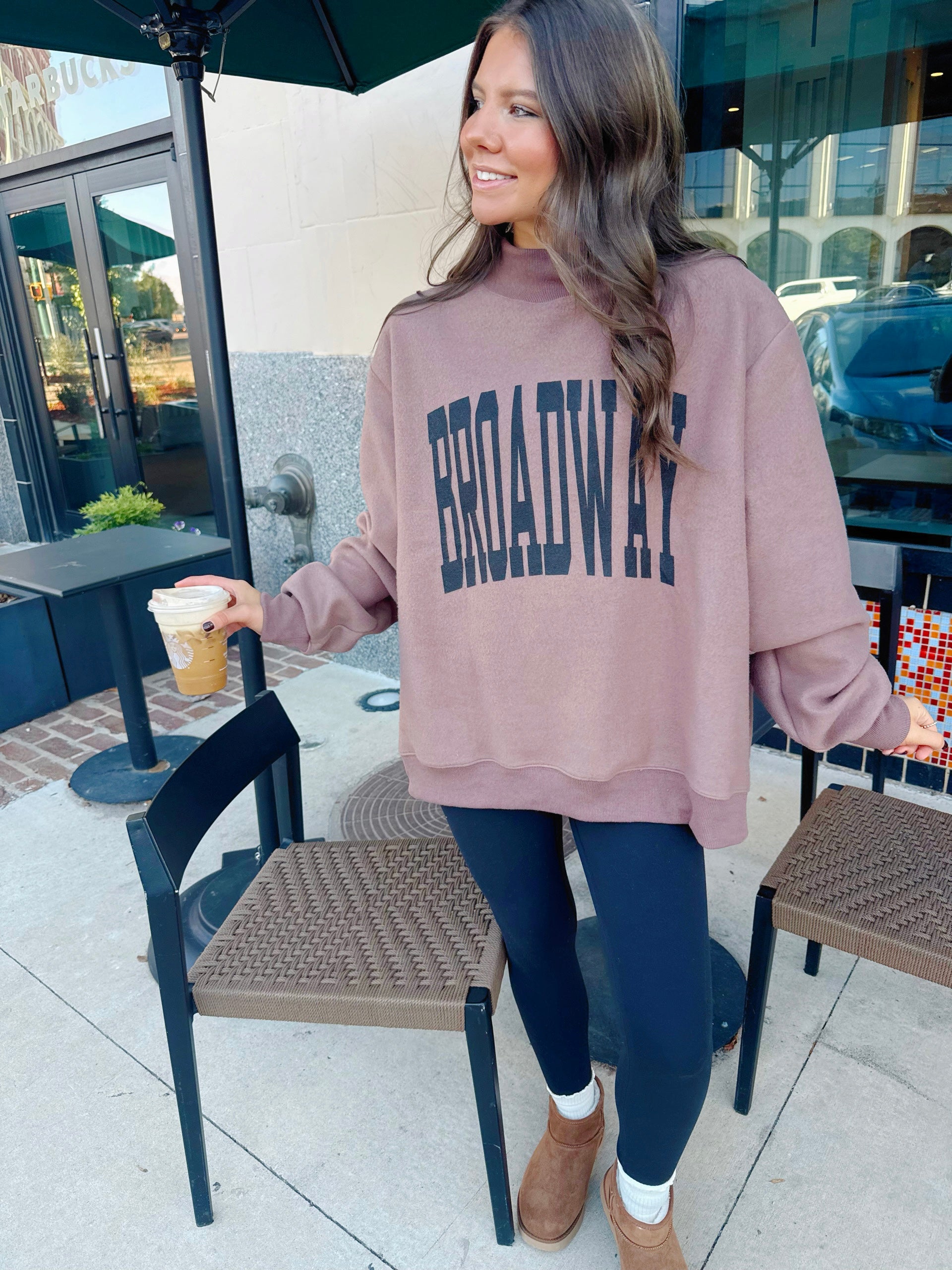 Nash Reversible Mockneck Sweatshirt