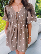 Marcie Polka Dot Romper
